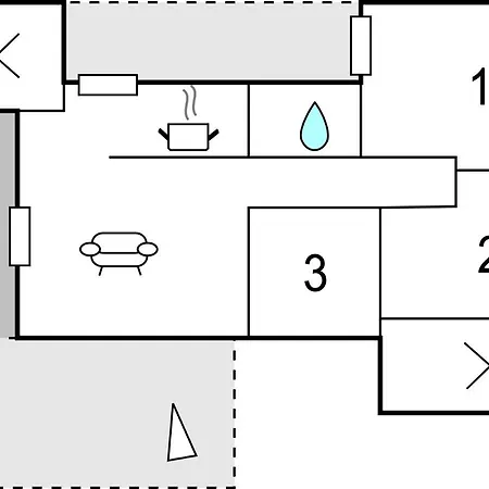Three-bedroom Holiday In 펜션 *